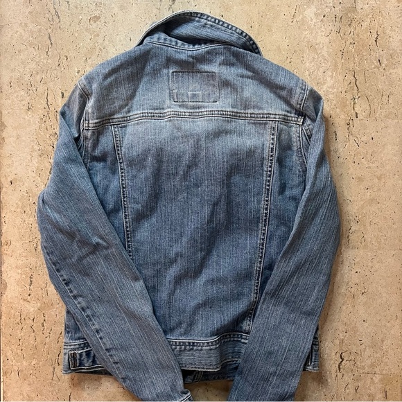 Vintage Hollister Leather Label Jean Jacket Women’s Medium - Picture 3 of 6